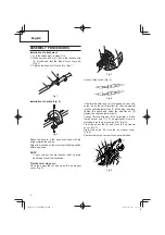 Предварительный просмотр 8 страницы Tanaka TCG 24EBDP (SL) Safety Instructions And Instruction Manual