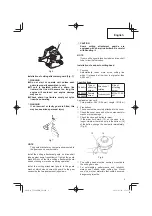 Предварительный просмотр 9 страницы Tanaka TCG 24EBDP (SL) Safety Instructions And Instruction Manual