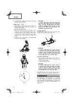 Предварительный просмотр 12 страницы Tanaka TCG 24EBDP (SL) Safety Instructions And Instruction Manual