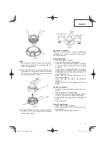 Предварительный просмотр 15 страницы Tanaka TCG 24EBDP (SL) Safety Instructions And Instruction Manual