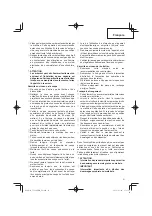 Предварительный просмотр 21 страницы Tanaka TCG 24EBDP (SL) Safety Instructions And Instruction Manual