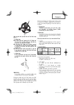 Предварительный просмотр 25 страницы Tanaka TCG 24EBDP (SL) Safety Instructions And Instruction Manual