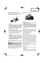 Предварительный просмотр 29 страницы Tanaka TCG 24EBDP (SL) Safety Instructions And Instruction Manual