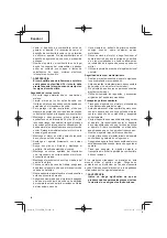 Предварительный просмотр 38 страницы Tanaka TCG 24EBDP (SL) Safety Instructions And Instruction Manual