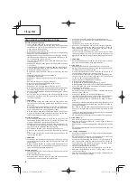 Предварительный просмотр 38 страницы Tanaka TCG 24EBS (S) Handling Instructions Manual