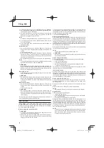 Предварительный просмотр 42 страницы Tanaka TCG 24EBS (S) Handling Instructions Manual