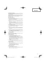 Предварительный просмотр 43 страницы Tanaka TCG 24EBS (S) Handling Instructions Manual