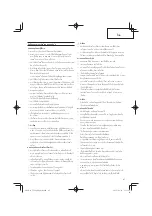 Предварительный просмотр 47 страницы Tanaka TCG 24EBS (S) Handling Instructions Manual