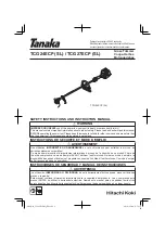 Tanaka TCG 24ECP (SL) Instruction Manual preview