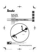 Tanaka TCG 31 EBS Handling Instructions Manual preview