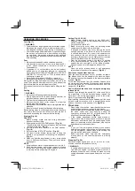 Предварительный просмотр 11 страницы Tanaka TCG 31 EBS Handling Instructions Manual