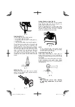 Preview for 14 page of Tanaka TCG 40EAS P Safety Instructions And Instruction Manual