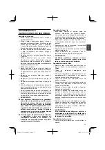 Preview for 35 page of Tanaka TCG 40EAS P Safety Instructions And Instruction Manual