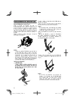 Предварительный просмотр 38 страницы Tanaka TCG 40EAS P Safety Instructions And Instruction Manual