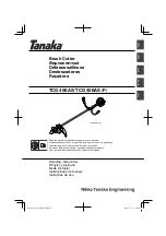 Tanaka TCG 40EAS Handling Instructions Manual preview