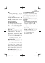 Preview for 15 page of Tanaka TCH 22EA2 Handling Instructions Manual