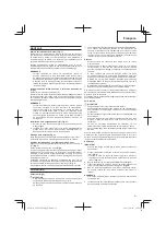 Preview for 21 page of Tanaka TCH 22EPAP Handling Instructions Manual