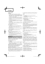 Предварительный просмотр 50 страницы Tanaka TCH 22EPAP Handling Instructions Manual