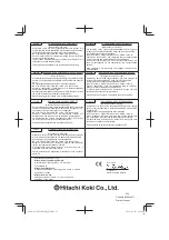 Предварительный просмотр 52 страницы Tanaka TCH 22EPAP Handling Instructions Manual