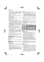 Preview for 42 page of Tanaka TCH 24EAP Handling Instructions Manual