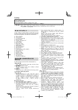 Preview for 126 page of Tanaka TCH 24EAP Handling Instructions Manual