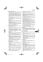 Preview for 127 page of Tanaka TCH 24EAP Handling Instructions Manual