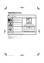 Предварительный просмотр 2 страницы Tanaka TCS 27EPA (S) Handling Instructions Manual