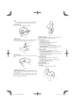 Предварительный просмотр 11 страницы Tanaka TCS 27EPA (S) Handling Instructions Manual