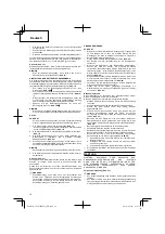 Preview for 18 page of Tanaka TCS 27EPAP Handling Instructions Manual