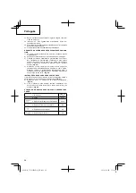 Preview for 60 page of Tanaka TCS 27EPAP Handling Instructions Manual