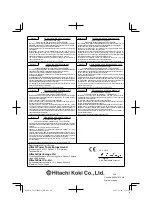 Preview for 64 page of Tanaka TCS 27EPAP Handling Instructions Manual