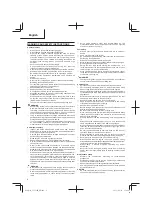 Preview for 8 page of Tanaka TCS 33EB Handling Instructions Manual