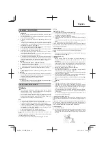 Preview for 11 page of Tanaka TCS 33EB Handling Instructions Manual