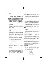 Preview for 20 page of Tanaka TCS 33EDT Handling Instructions Manual