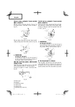 Preview for 14 page of Tanaka TCS 33EDTP Instruction Manual