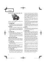 Preview for 32 page of Tanaka TCS 33EDTP Instruction Manual