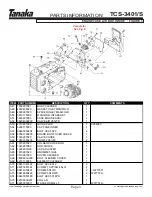 Preview for 4 page of Tanaka TCS-3401/S Illustrated Parts Manual