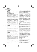 Preview for 20 page of Tanaka TCS 40EA Handling Instructions Manual