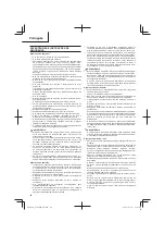 Preview for 26 page of Tanaka TCS 40EA Handling Instructions Manual