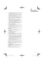 Preview for 27 page of Tanaka TCS 40EA Handling Instructions Manual