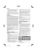 Preview for 10 page of Tanaka TCS 51EAP Handling Instructions Manual