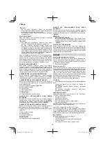 Preview for 118 page of Tanaka TCS 51EAP Handling Instructions Manual