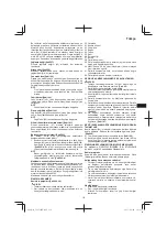 Preview for 119 page of Tanaka TCS 51EAP Handling Instructions Manual