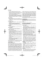 Preview for 124 page of Tanaka TCS 51EAP Handling Instructions Manual