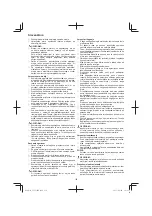 Предварительный просмотр 132 страницы Tanaka TCS 51EAP Handling Instructions Manual