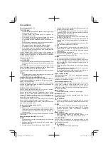 Предварительный просмотр 134 страницы Tanaka TCS 51EAP Handling Instructions Manual