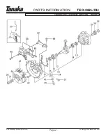 Preview for 3 page of Tanaka TED-262DH Illustrated Parts Manual