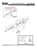 Preview for 16 page of Tanaka TED-262DH Illustrated Parts Manual