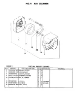 Предварительный просмотр 9 страницы Tanaka THT-162 Parts Catalog