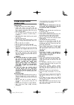 Preview for 4 page of Tanaka THT-210SB Safety Instructions And Instruction Manual